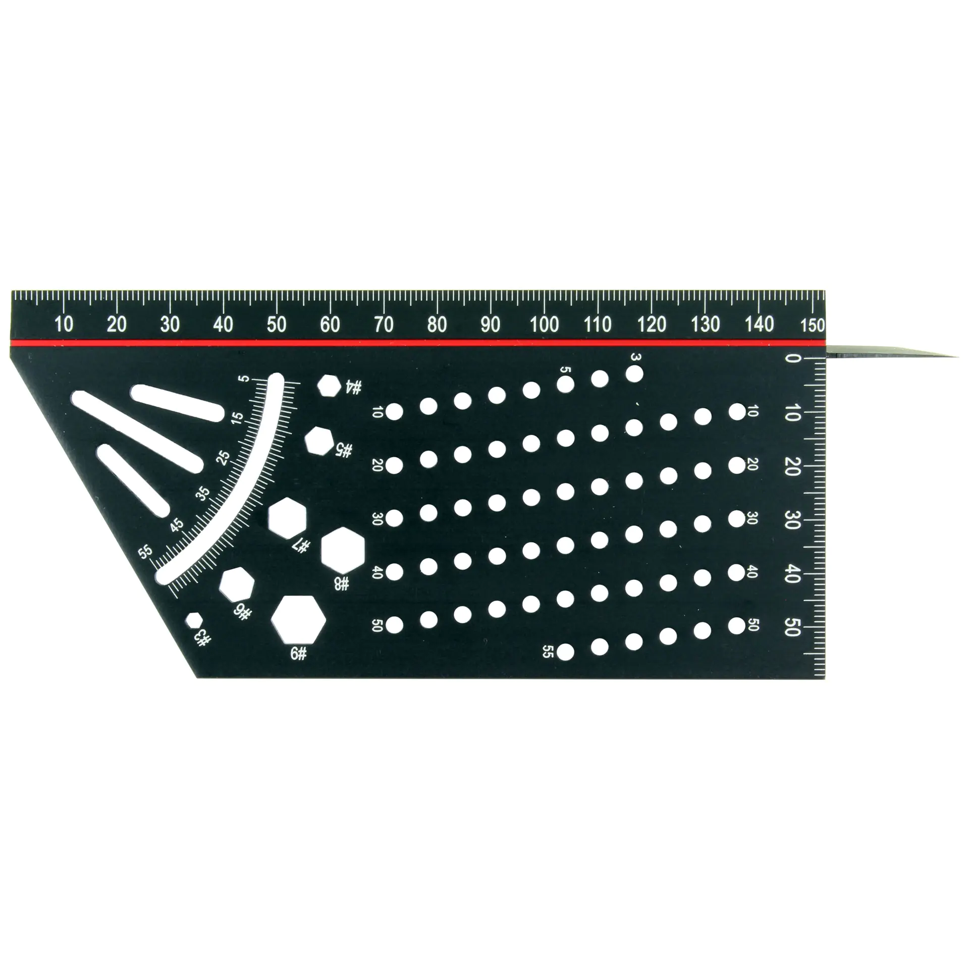 3D Multifunktionswinkel ❘ BLACK-RED Plus ❘ DASQUA 3D Multifunktionswinkel ❘ BLACK-RED Plus ❘ DASQUA