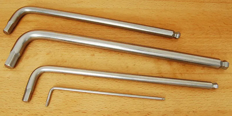 Winkelschluessel 3/32 inch x 112 mm Edelstahl WERA Winkelschluessel 3/32 inch x 112 mm Edelstahl WERA