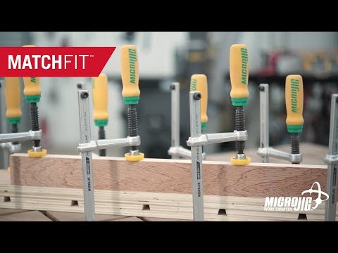 MATCHFIT Schwalbenschwanz-Schraubzwingen