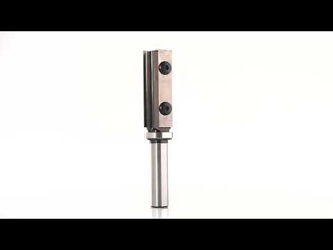 Wendeplatten-Buendigfraeser mit Kugellager D=19mm B=30mm L=70mm Z=2 S=12mm KLEIN