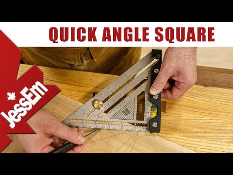 Quick Angle Square (Präzisions-Schnellwinkel mit integriertem Winkelanschlag) JessEm