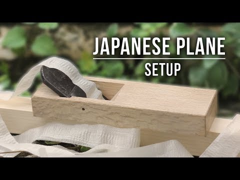 Japanischer Bankhobel Eisen 50 mm Korpus Weisseiche Economy-Ausfuehrung